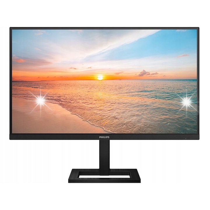Monitor PHILIPS 27E1N1800AE 27" 3840x2160px IPS, 4ms, negru, cu suport reglabil
