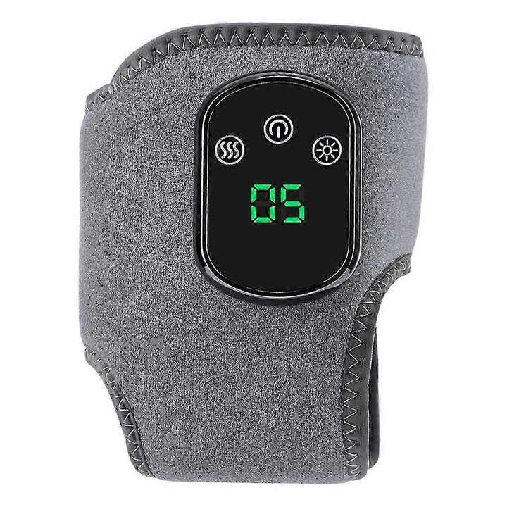 Електрически масажор за глезен с топлина и вибрации, за спортно възстановяване, безжичен