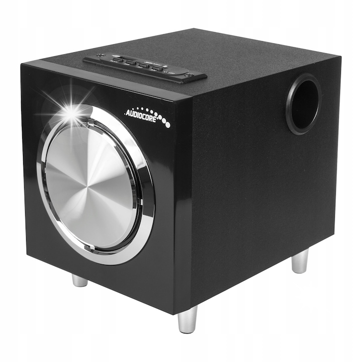 Set boxe 2.1 Audiocore AC790, Bluetooth, 15W, negru