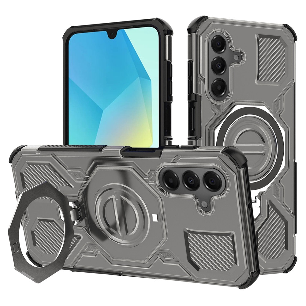 Husa pentru Samsung Galaxy A16 4G / A16 5G - Techsuit Carbon Shield PRO - Smoke Black
