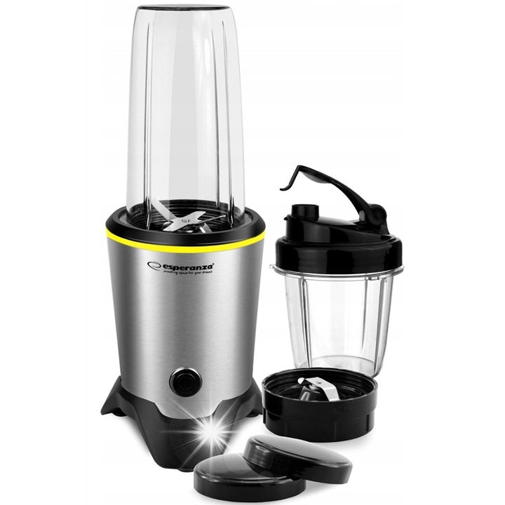 Mini tocator electric pentru legume Stuffix®, 30w, 250 ml, Alb/Gri