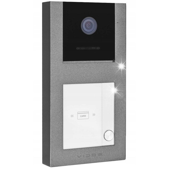 Панел за достъп Vidos S11-1, AHD 1080p камера, IR, 176x90x27mm