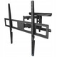 Maclean MC-423 TV tartó, 43-100", 80kg, szögállítás, faltól való távolság 50-500mm, fekete, teljes készlet