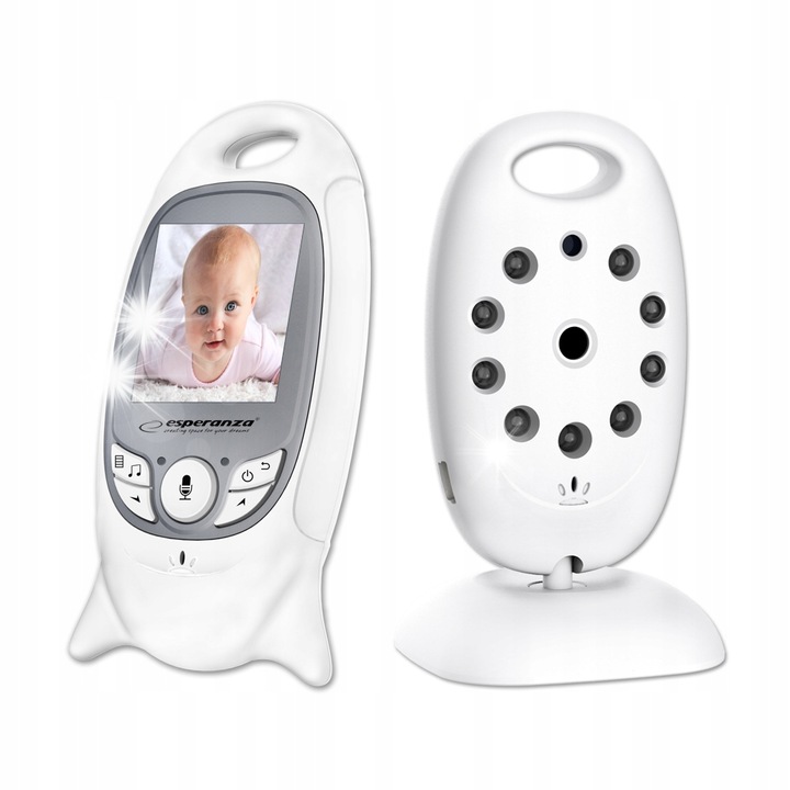 Monitor video bebelusi Esperanza Gregorio, LCD 2.0", 8 colinde, 50m interior, 260m exterior