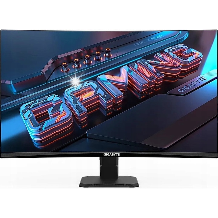 Monitor Gigabyte 27", 1920x1080px, 180Hz, curbat, negru