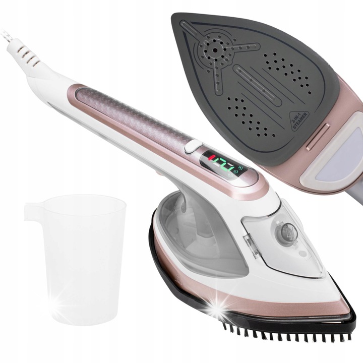 Parownica Adler AD 5044, 1500W, abur, alb