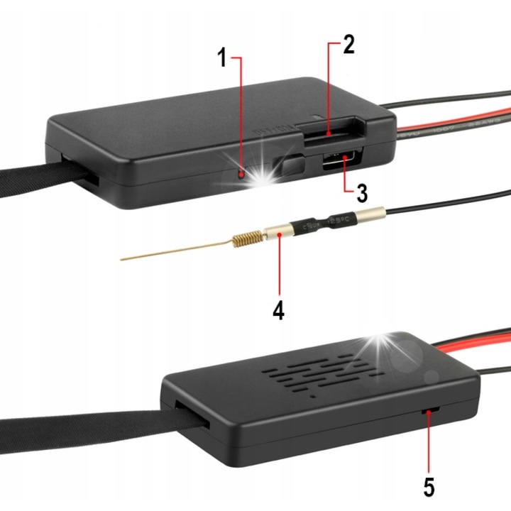 Мини камера WiFi MZ003, Full HD, детекция на движение, 128GB, пълен комплект