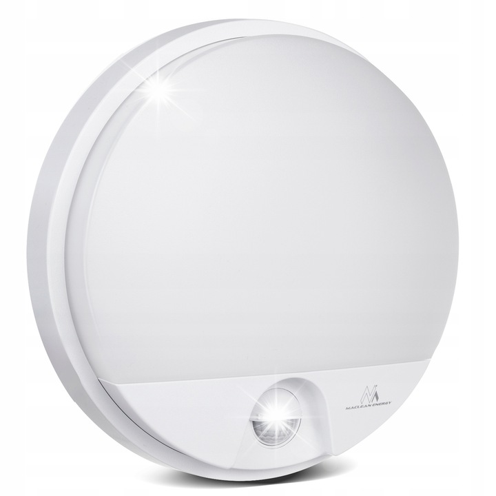 Lampa LED, cu senzor de miscare, Maclean MCE291, 1100lm, 15W, alb natural, IP54