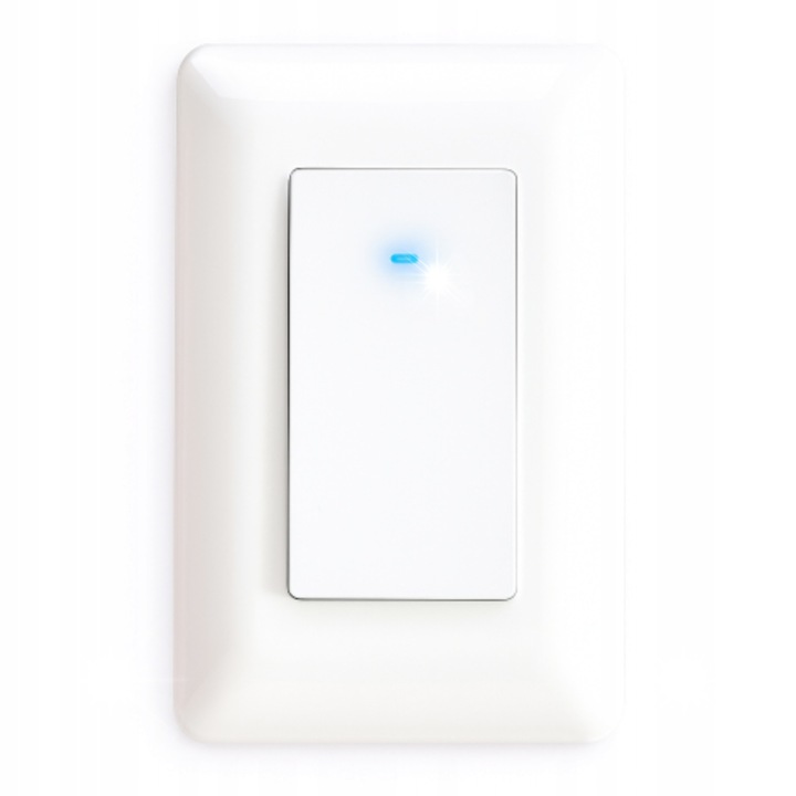 Intrerupator wireless, Spreest, M40, fara baterii, alb, 115x72x17mm