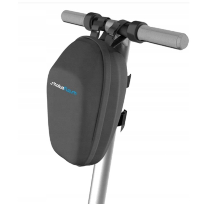 Geanta pentru trotinete electrice SkateFlash, 3L, negru, 30x17x14.5cm, rezistenta la apa