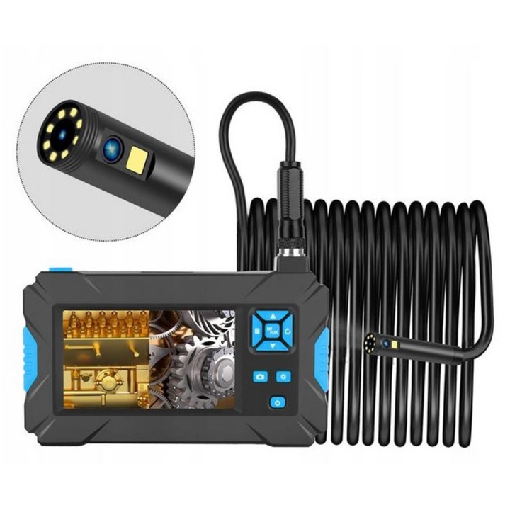 Професионална ендоскопска камера MBG Line, 10м, 2 камери, IP68, 1920x1080p