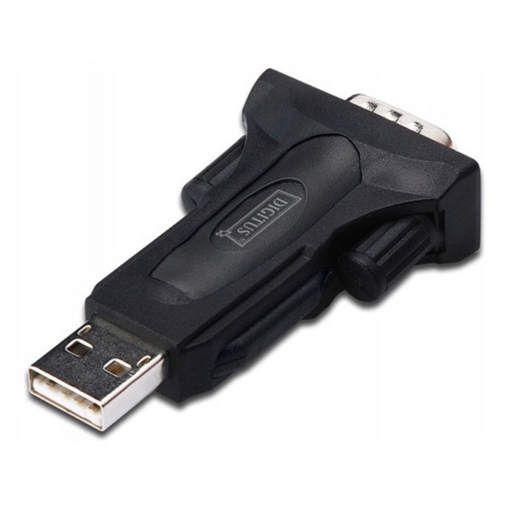 USB 2.0-RS-485 átalakító, Digitus, 0,8m, fekete
