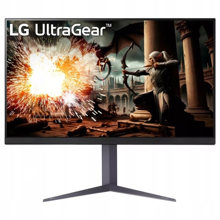 Monitor LED LG 32GS75Q-B, 31,5", 2560x1440px, 200Hz, negru