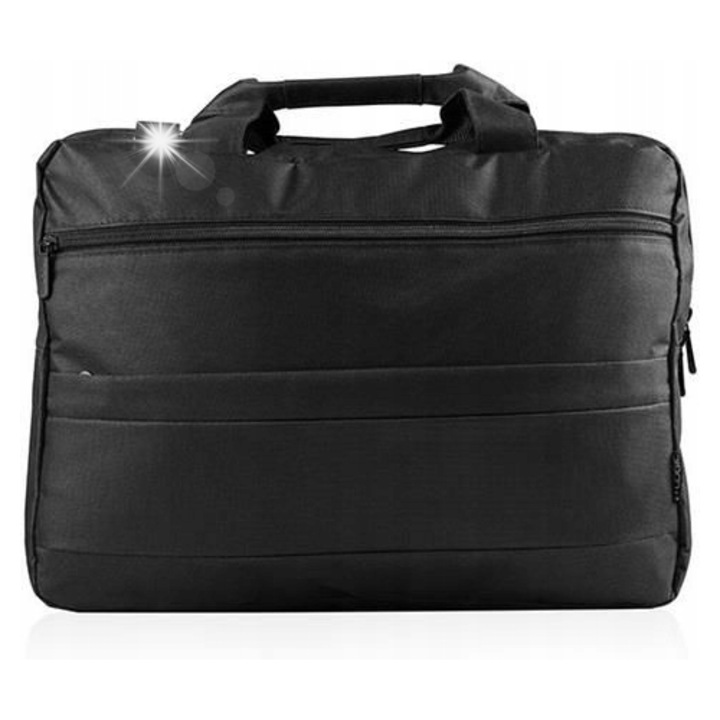 Logic Base 15 laptoptáska, nylon, 15,6", fekete, 40x29x6cm