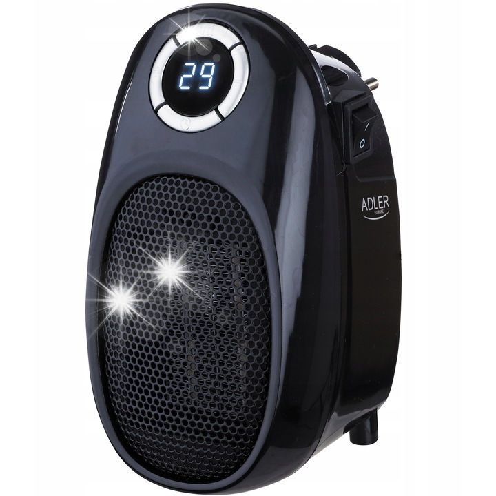 Aeroterma Adler 7726, 1500W, 32m2, 9x16,5x12cm