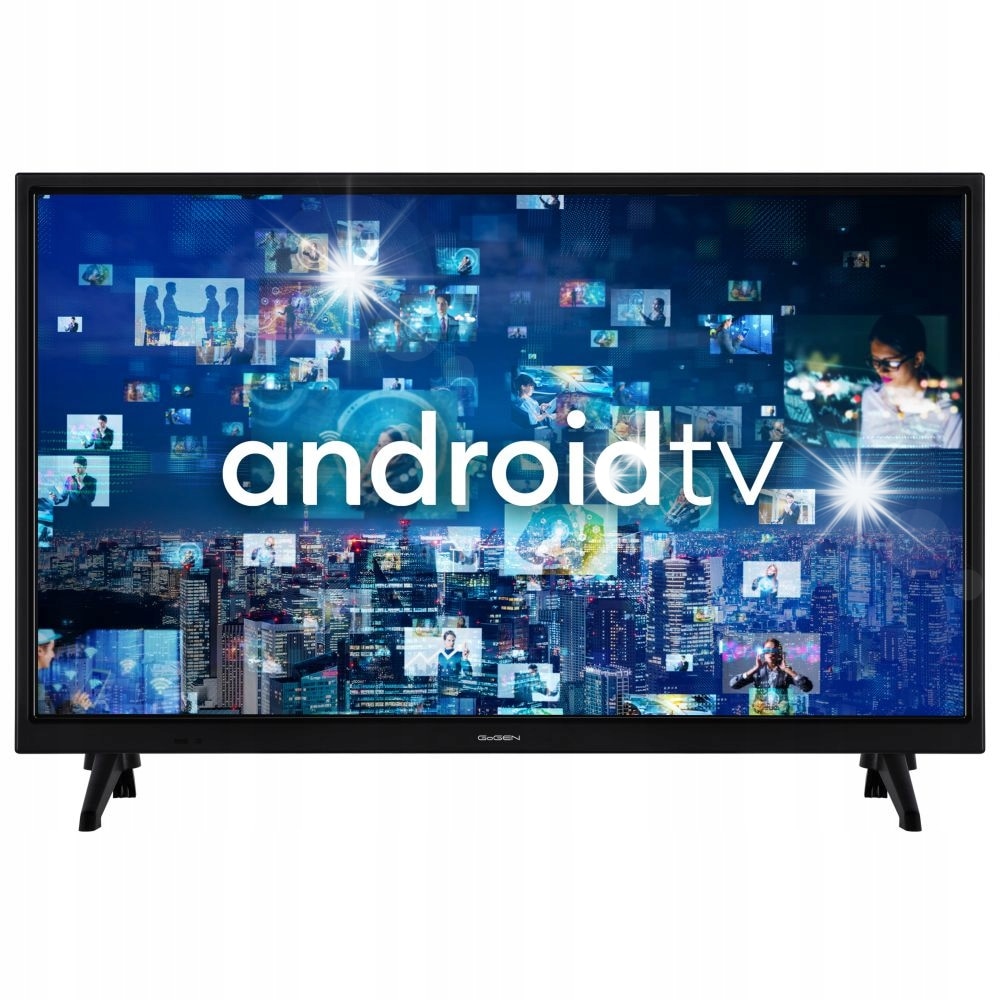 Televizor LED, 24" Gogen, HD Ready, Smart, Wi-Fi, 3 HDMI, negru