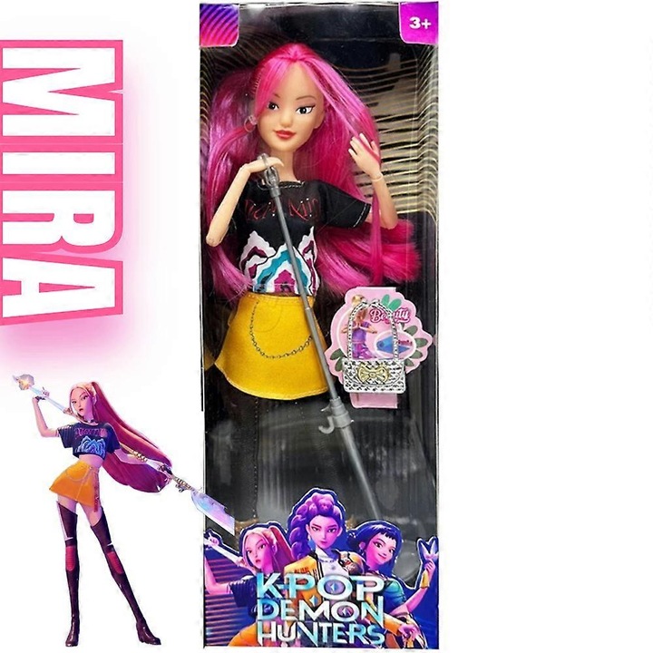 Vinil baba, Démonvadász lánycsoport, film és TV témájú, 30 cm, 3-14 éves korig