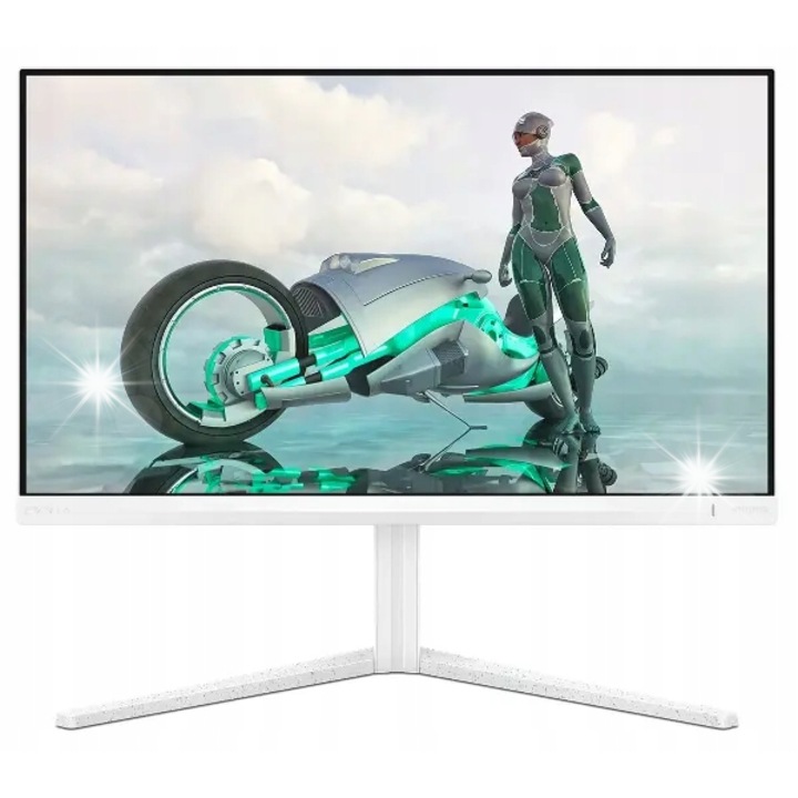 Monitor LED Philips Evnia, 23.8" Full HD 180Hz 0.5ms, alb