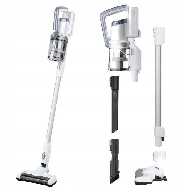 Aspirator fara fir Teesa Sweeper 7000, 150W, 2 in 1, iluminare, 119x22,5x25,5cm