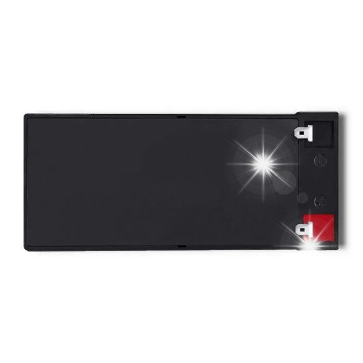 Akumulator AGM 12V, 7.2Ah, 108A, Qoltec, 65x150x95mm