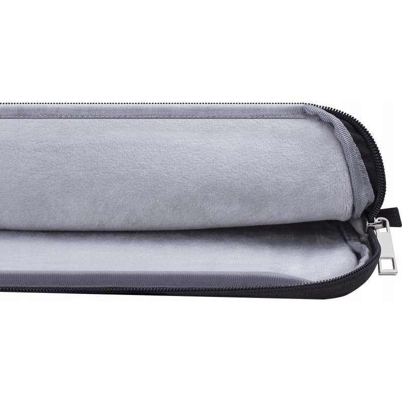 Geanta laptop, Defender, 15.6'', gri inchis, cu protectie impotriva zgarieturilor si captuseala din polar