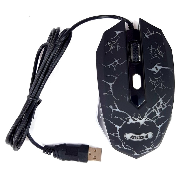 Mouse optic Q T39 cu fir pentru jocuri