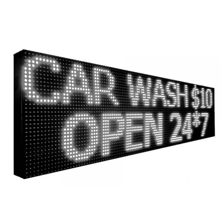 Panou luminos de exterior 100 x 40 cm Led Alb