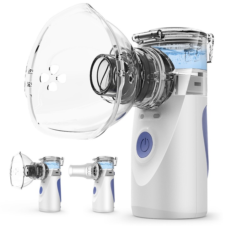 Atomizor portabil, aerosoli copii, compresor jet, utilizare usoara, constructie durabila