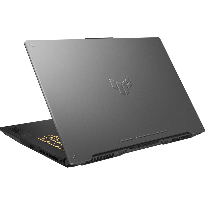 Laptop Asus TUF Gaming F17, FX707VJ-HX075, 17.3 inch, Full HD, Procesor Intel® Core™ 5 210H, 16GB DDR4, 512GB SSD, NVidia GeForce RTX 3050 6GB, No OS, Gri inchis