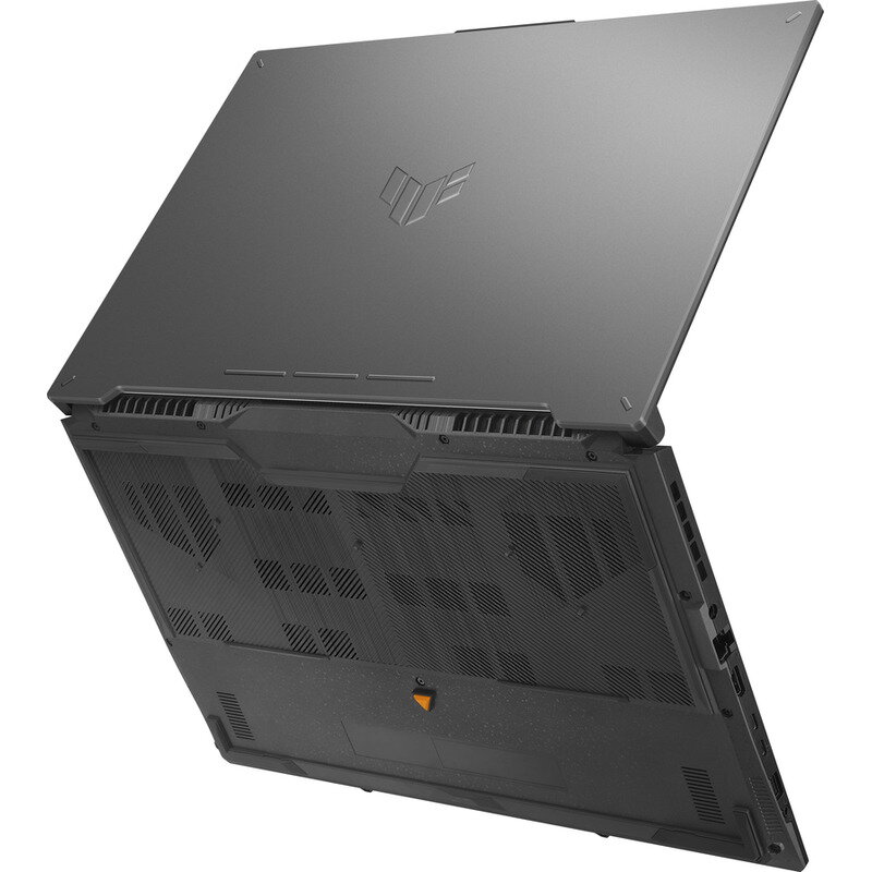 Laptop Asus TUF Gaming F17, FX707VJ-HX075, 17.3 inch, Full HD, Procesor Intel® Core™ 5 210H, 16GB DDR4, 512GB SSD, NVidia GeForce RTX 3050 6GB, No OS, Gri inchis