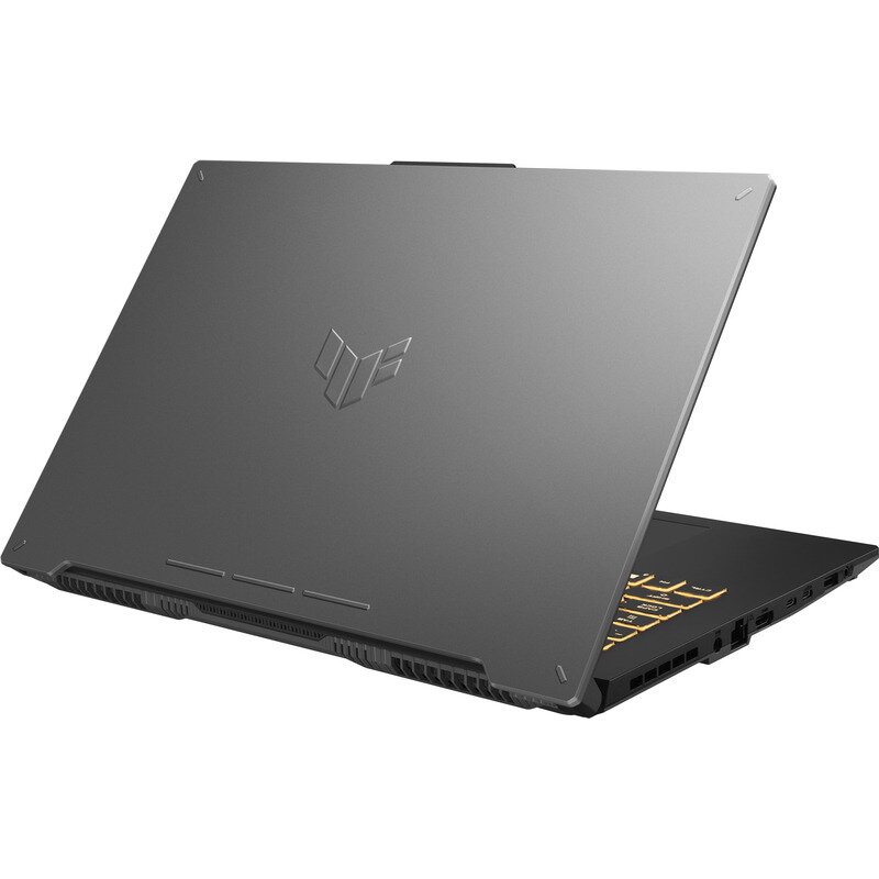 Laptop Asus TUF Gaming F17, FX707VJ-HX075, 17.3 inch, Full HD, Procesor Intel® Core™ 5 210H, 16GB DDR4, 512GB SSD, NVidia GeForce RTX 3050 6GB, No OS, Gri inchis