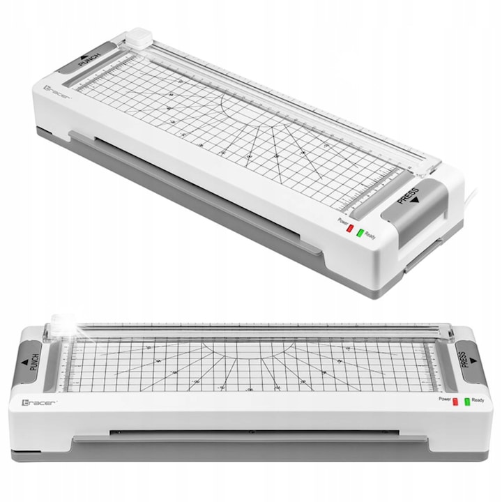 Ламинатор A4 TRL-7, 4 в 1, бял, 25 см/мин