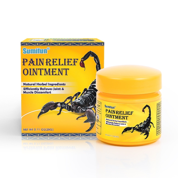 Ízületi ápoló krém, 20g, hatékony reumás fájdalmak ellen, könnyen felszívódó, kompakt kiszerelés