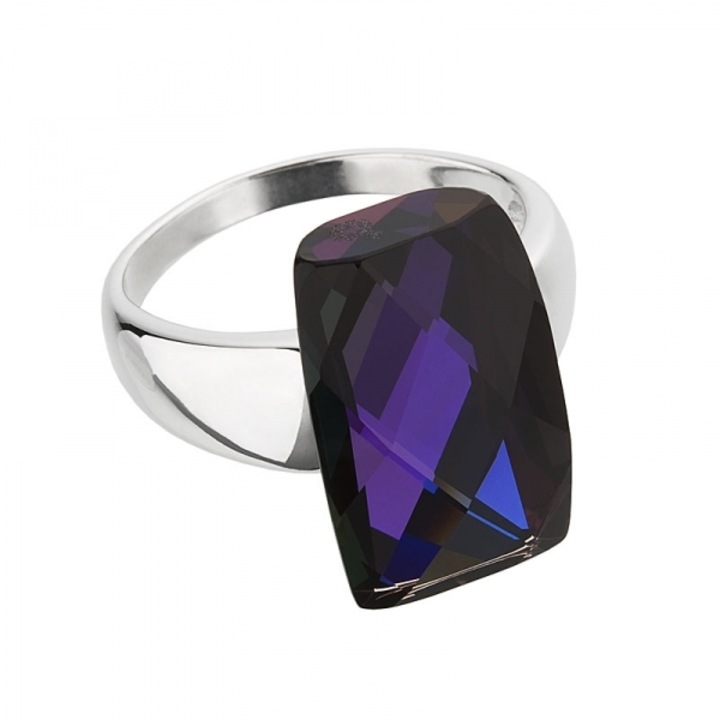 Inel, B, Excellence de argint Preciosa (Lt. Sapphire), Mov, Mov, 53