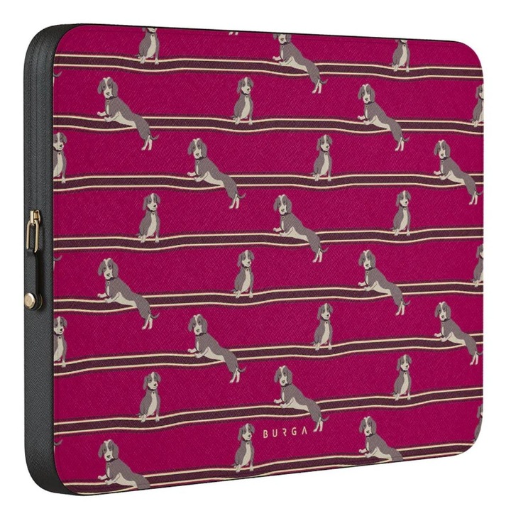 Burga ütésálló laptop tok 14 hüvelykes On Hold, cipzáras, vízálló