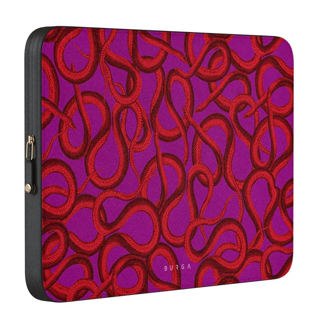 Husa antisoc Burga pentru Laptop 14 inch Watch Out, cu fermoar, rezistenta la apa
