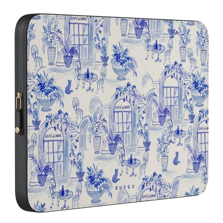 Burga ütésálló laptop tok 14 hüvelykes asztali számítógéphez, cipzárral, vízálló