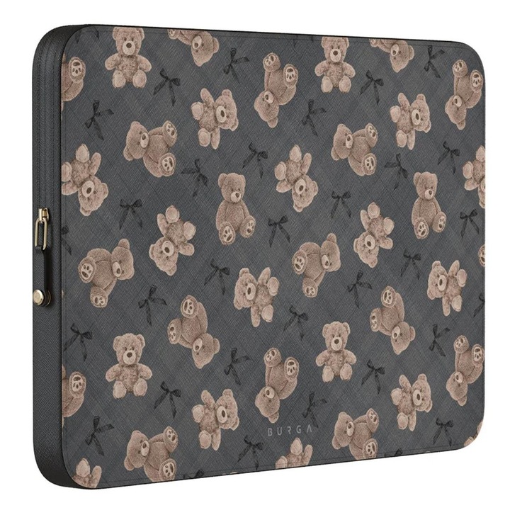 Burga ütésálló laptop tok 14 hüvelykes BFF, cipzárral, vízálló