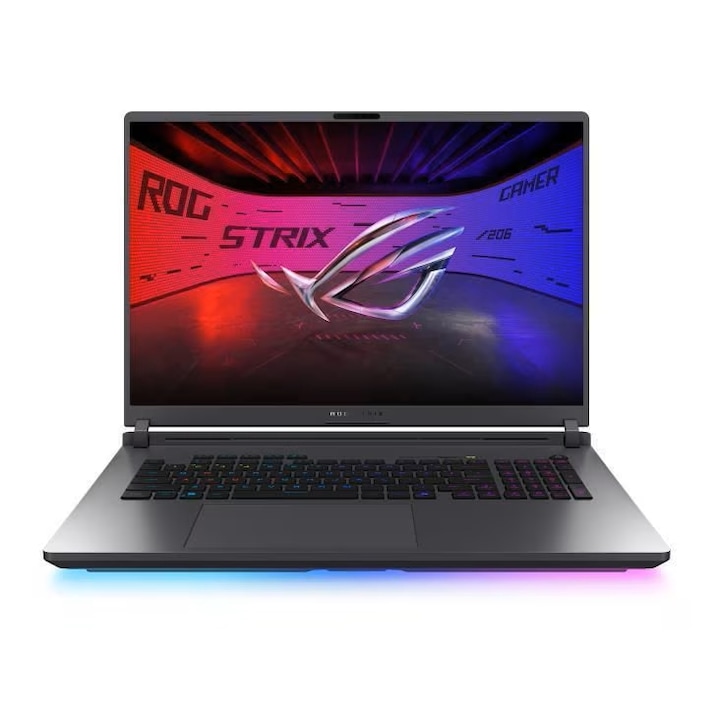 Laptop ASUS ROG Strix G815LR-S9060MXM, Intel Core Ultra 9 275HX, 18 hüvelyk, RAM 32GB, SSD 1TB + 2TB, nVidia GeForce RTX 5070 Ti 12GB, Nincs OS, Eclipse Gray