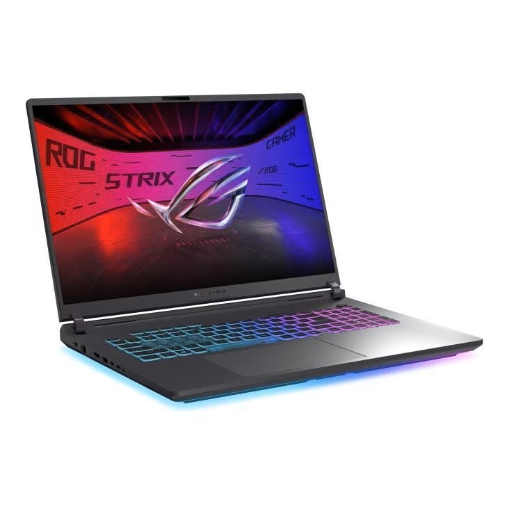 Laptop ASUS ROG Strix G815LR, Intel Core Ultra 9 275HX, 64GB RAM, 1TB + 2TB SSD, nVidia GeForce RTX 5070 Ti, gri eclipse, 18 inch
