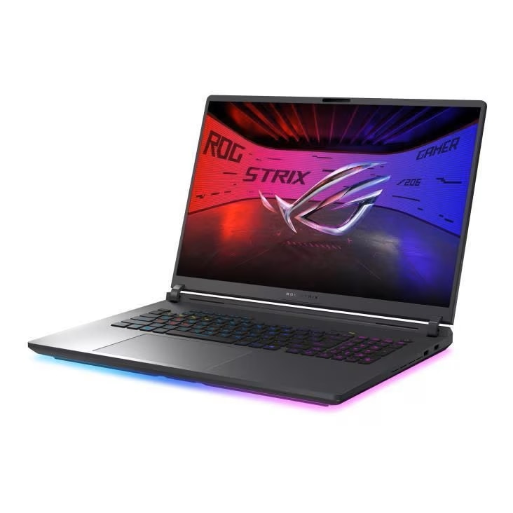 Laptop ASUS ROG Strix G815LR, Intel Core Ultra 9 275HX, 64GB RAM, 1TB + 2TB SSD, nVidia GeForce RTX 5070 Ti, gri eclipse, 18 inch