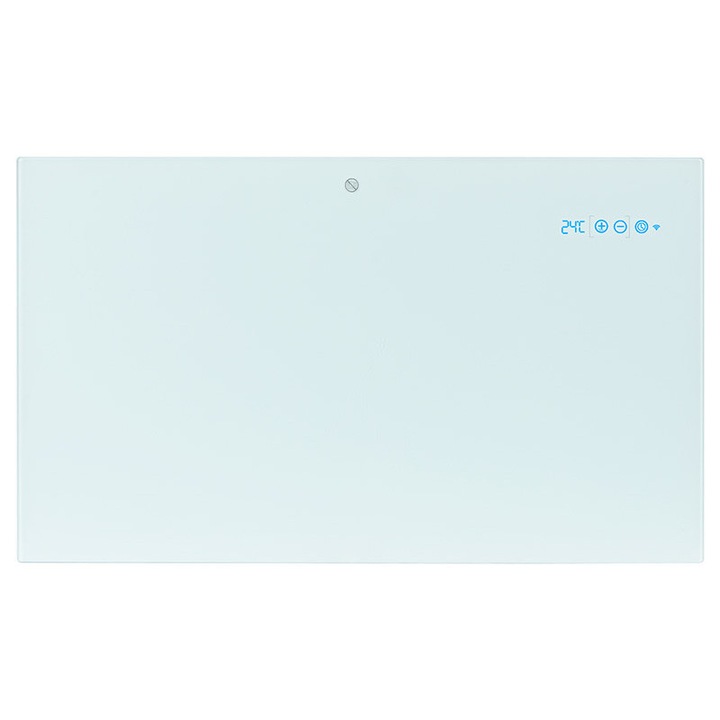 Panou infraroșu, LaFe ThermoSmart, 500W, Inteligent, Control tactil, Wi-Fi, Alb, Radiator electric