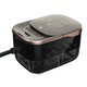 Aparat de curatat cu aburi, Valpa Smart, Rezervor 1250ml, Putere 1500W, Presiune 4Bar, Temperatura abur 105°, Negru Rose