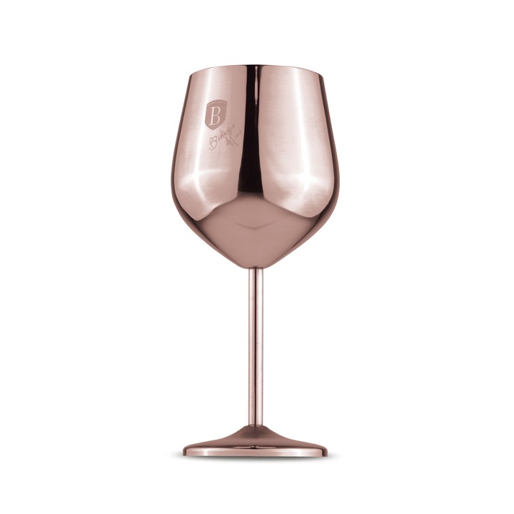 Berlinger Haus BH-8658 Taupe Collection 2 db fém borospohár készlet - Rose gold