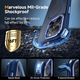 Husa pentru iPhone 17, Joyshell, HaloFrost II, compatibil cu MagSafe, Protectie Camera, Antisoc, Maro