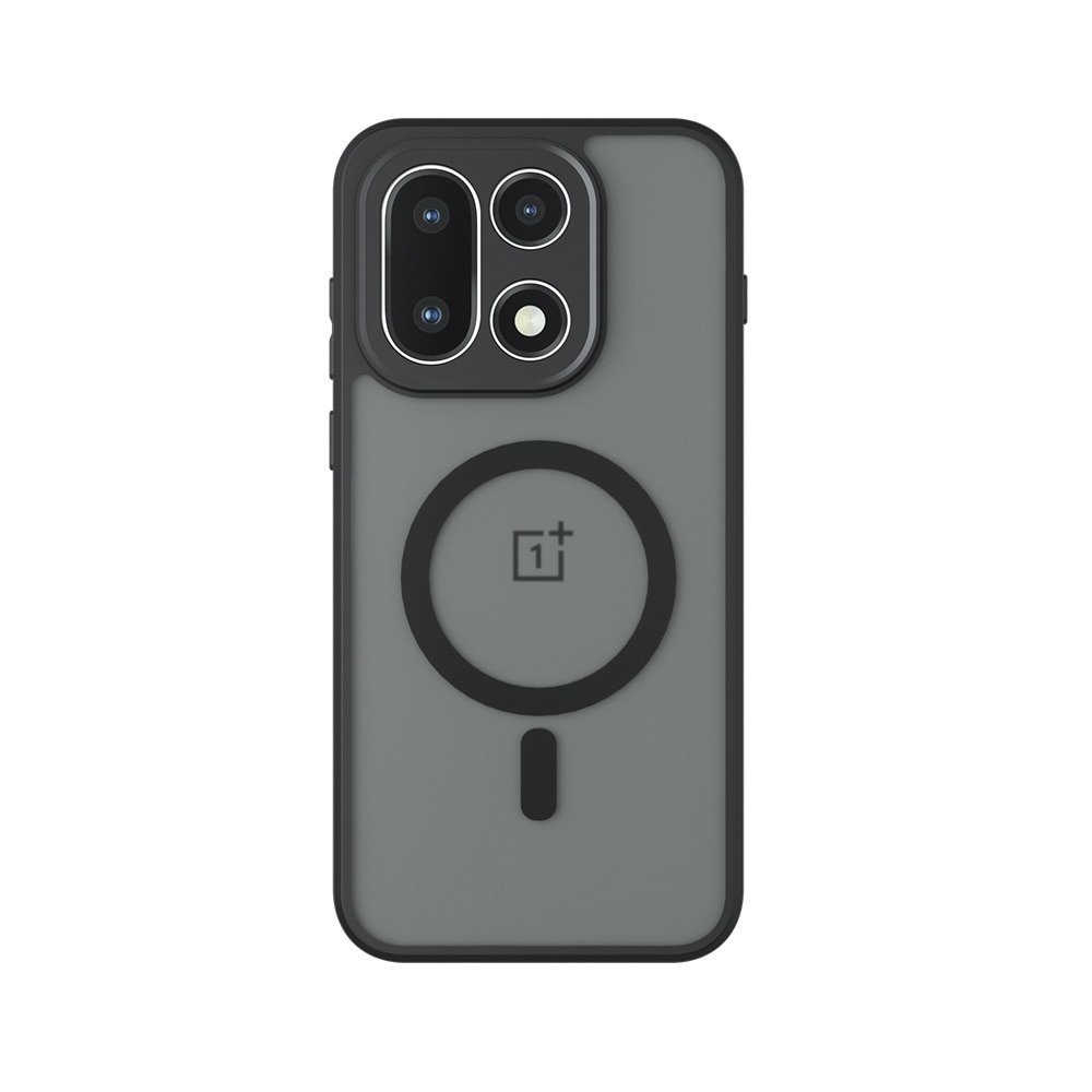 Husa pentru OnePlus 15 Daden® PureFrost MagSafe, Incarcare wireless, Protectie sporita, Anti-amprenta, Negru fumuriu
