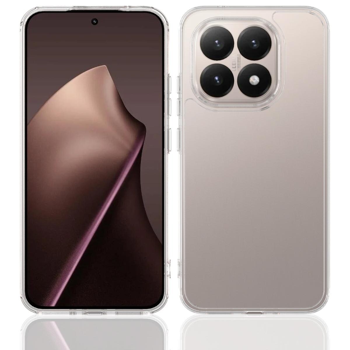 Husa pentru Xiaomi 17 DaDen, silicon transparent Premium, Ultra Slim, Flexibila, Transparenta
