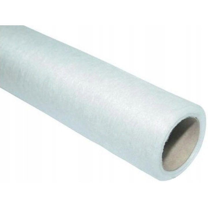 Flizelina decorativa PartyPro, 50cm x 10m, alb