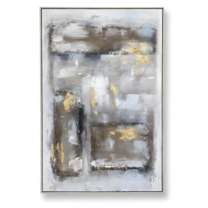 Tablou abstract modern in ulei – 80×120 cm | Olivy