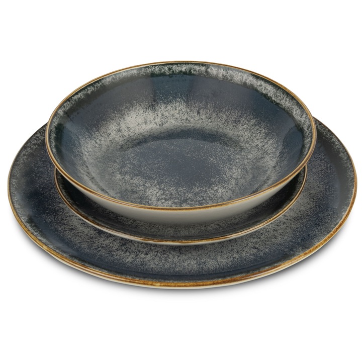 Berlinger Haus 10302 Aspen Collection set de cina 18 piese - Gri